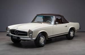 Usata Mercedes SL280 170 CV (125 kW) 1969 Beige Cabrio
