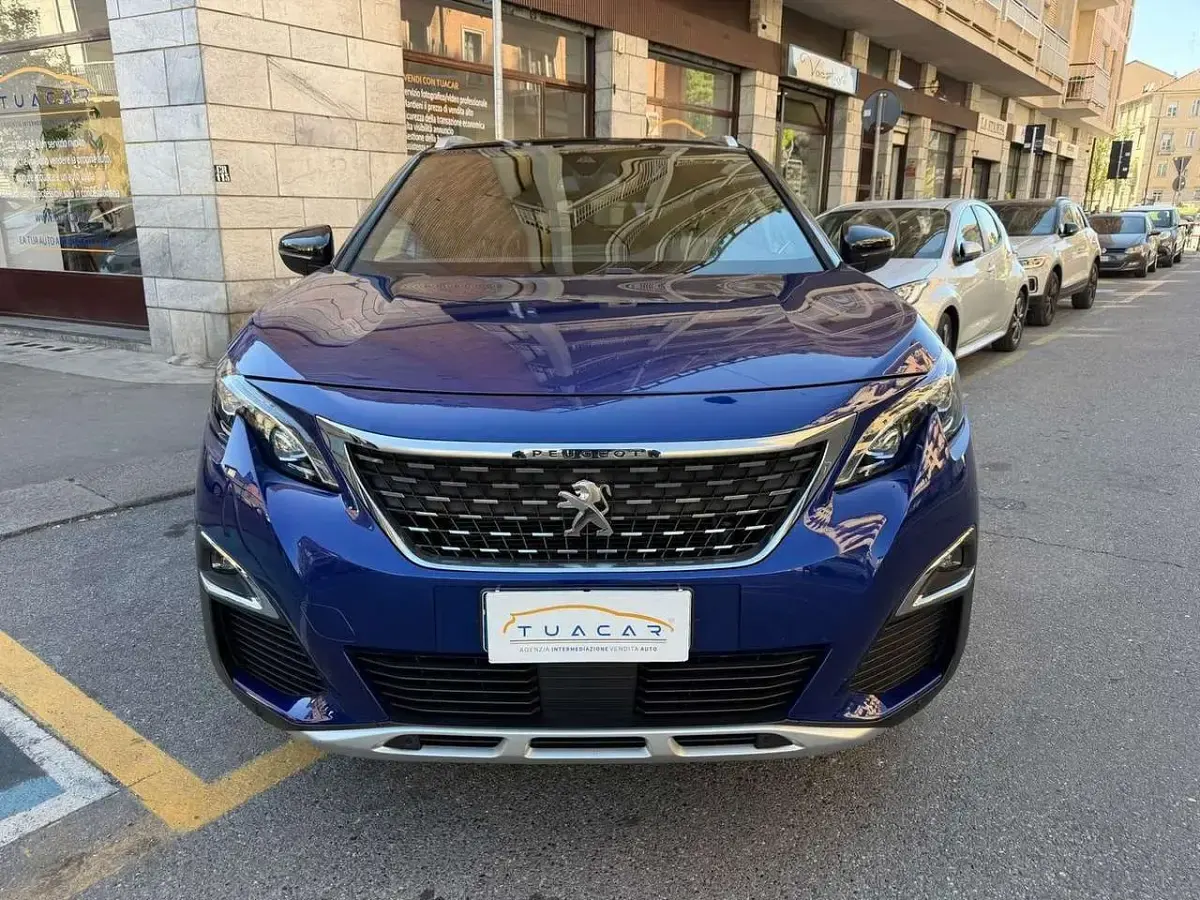 Usata Peugeot 3008 GT-line 131 CV (96 kW) 2018 Blu/azzurro SUV