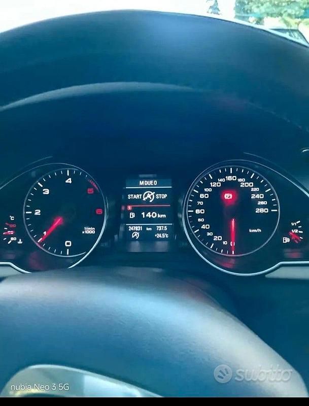 Usata Audi A5 177 CV (130 kW) 2018 Nero Coupé