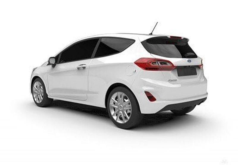 Usata Ford Fiesta Titanium 85 CV (62 kW) 2018 Bianco Utilitaria