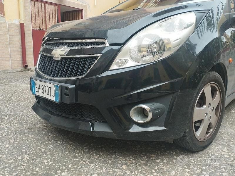 Begagnad Chevrolet Spark LT 81 HK (59 kW) 2011 Svart Halvkombi