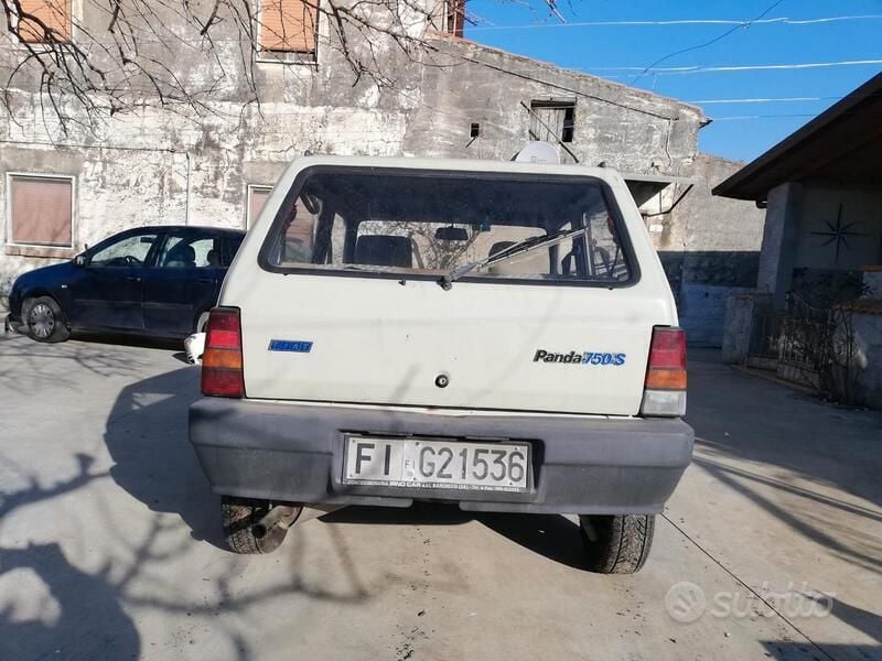 Usata Fiat Panda 34 CV (25 kW) 1986 Bianco Utilitaria