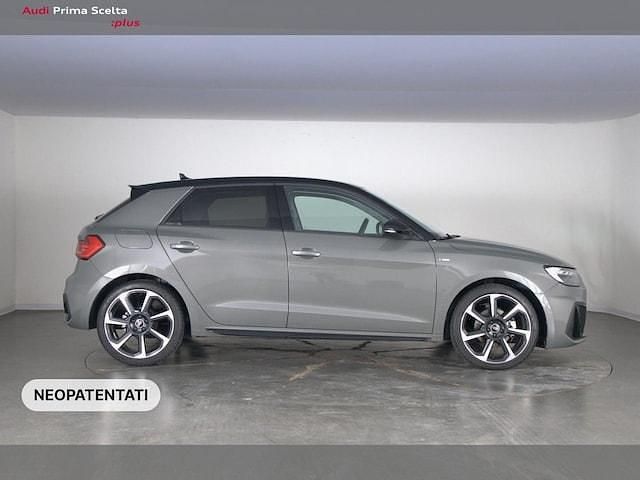 Usata Audi A1 Sportback Design 116 CV (85 kW) 2025 Grigio chronos metallizzato nero mito me Utilitaria
