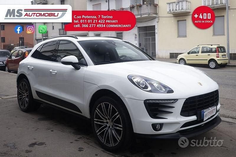 Usata Porsche Macan 250 CV (183 kW) 2016 Bianco SUV