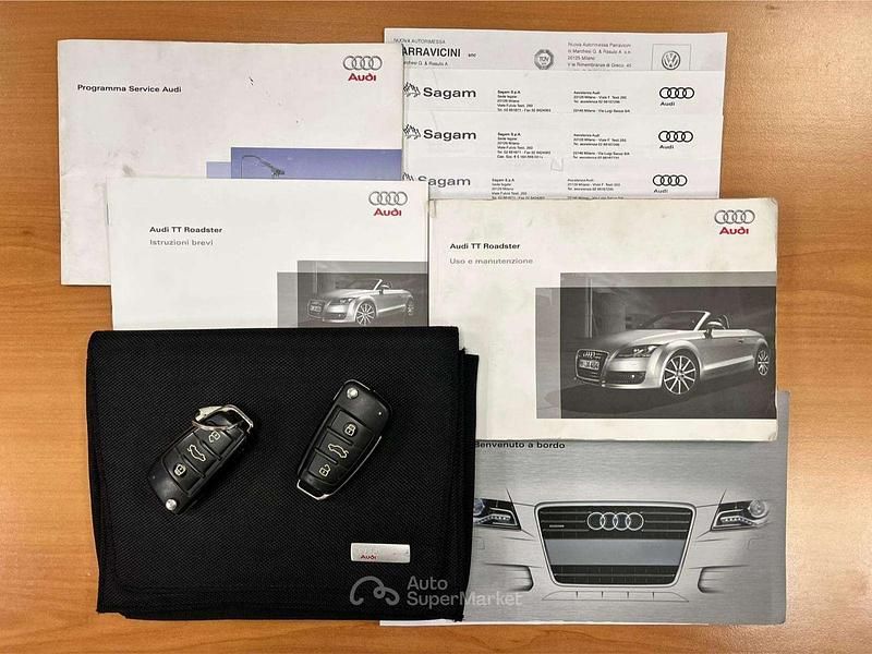 Usata Audi TT Roadster Design 200 CV (147 kW) 2009 Argento cod. x7w Cabrio