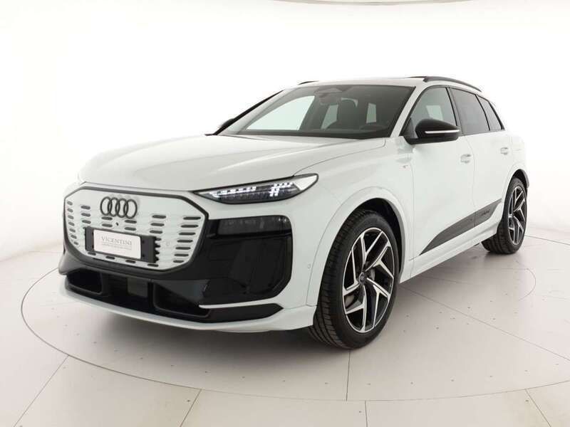 Bianco ghiaccio metallizzato Nuova 2025 Audi Q6 e-tron S-Line SUV | 80.900 € (Ottimo prezzo) - Immagine 1/4