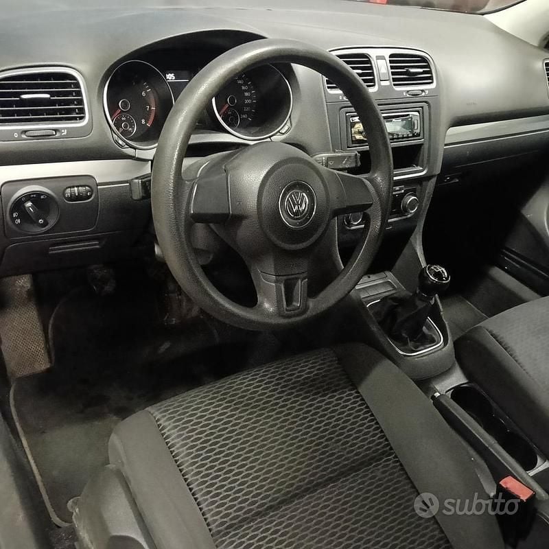 Usata VW Golf 122 CV (89 kW) 2012 Nero Berlina
