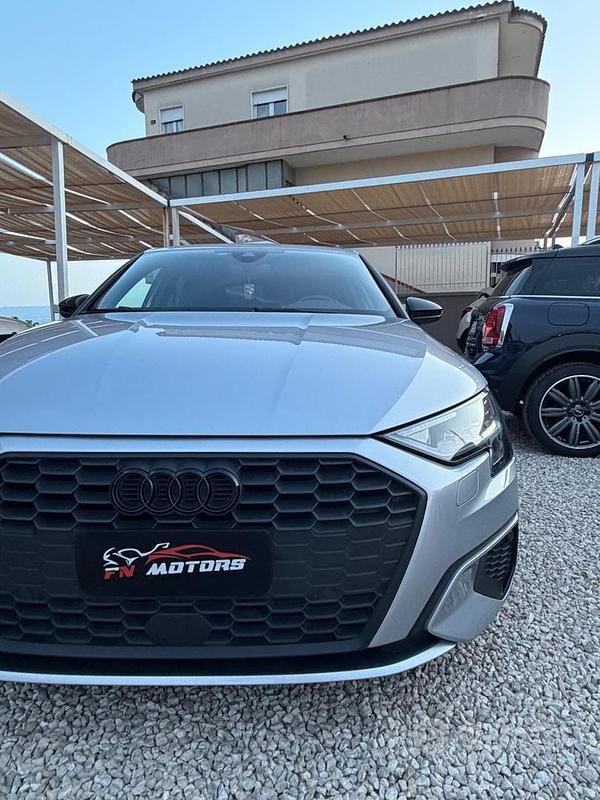 Usata Audi A3 150 CV (110 kW) 2020 Grigio Berlina