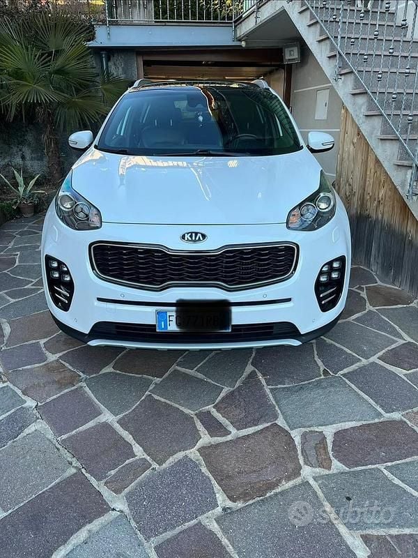 Usata Kia Sportage GT-Line 185 CV (136 kW) 2017 Bianco SUV