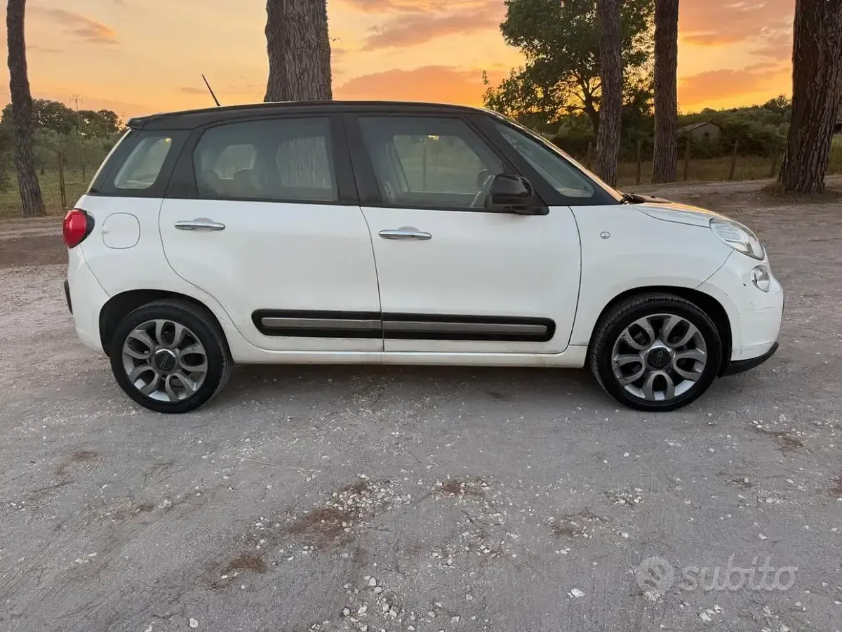 Usata Fiat 500L Pop Star 84 CV (61 kW) 2015 Bianco Monovolume