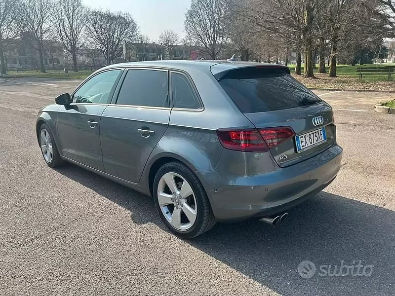 Usata Audi A3 150 CV (110 kW) 2014 Grigio Berlina