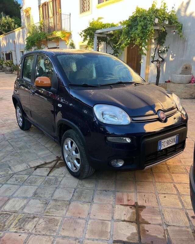 Usata Fiat Panda 4x4 S 95 CV (69 kW) 2016 Blu Utilitaria