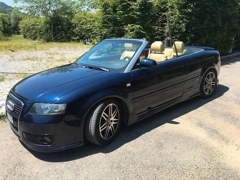 Usata Audi A4 Cabriolet 2004 Blu Cabrio