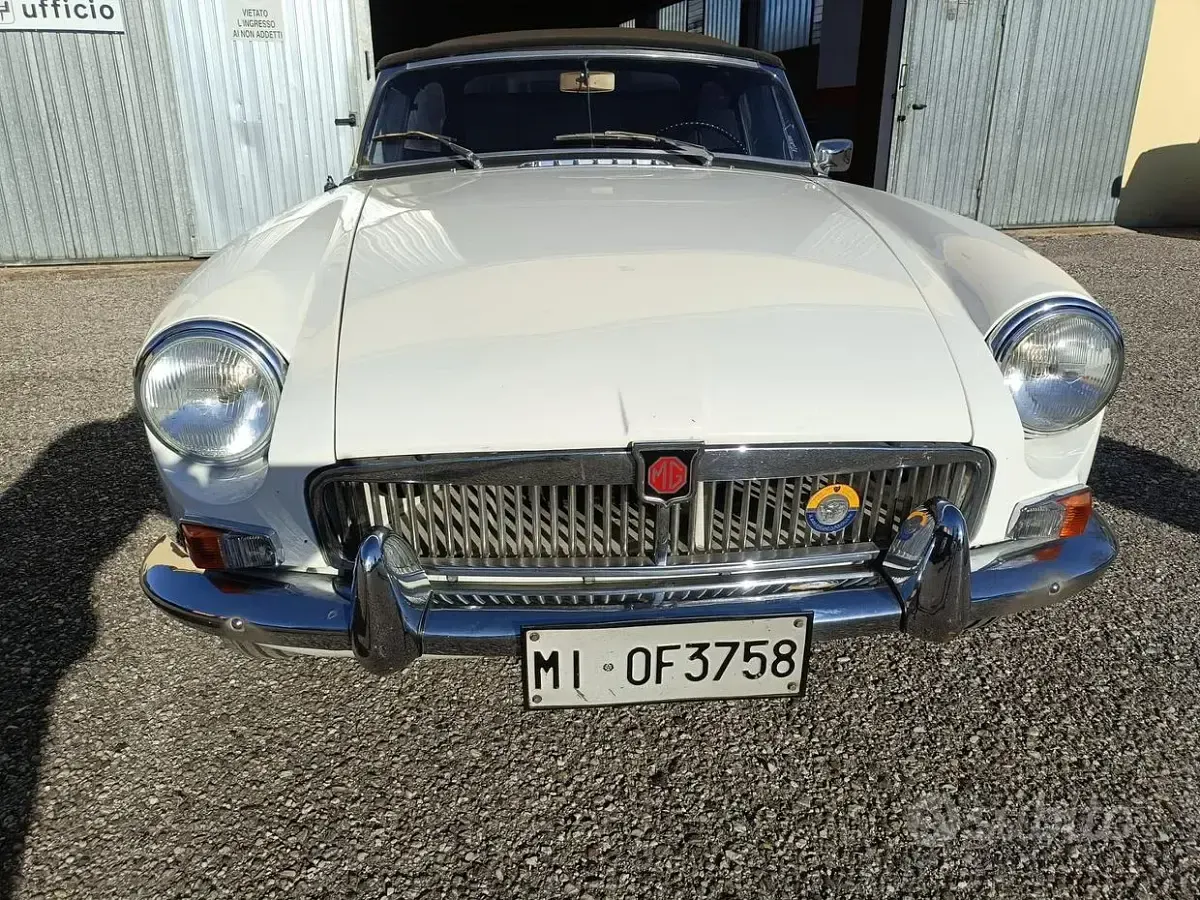 Usata MG B 1960 Bianco Cabrio
