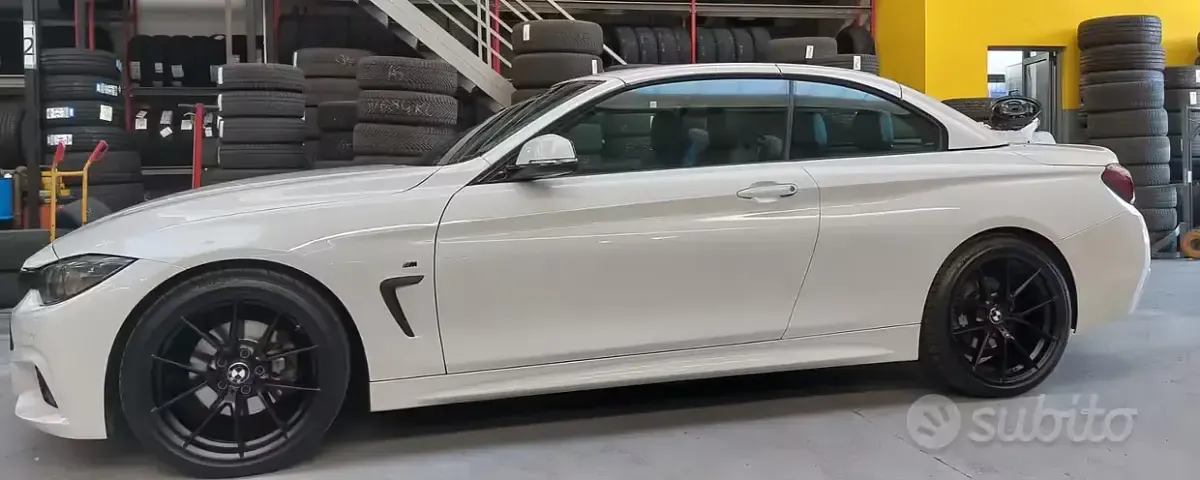 Usata BMW 420 M Sport 190 CV (139 kW) 2015 Bianco Cabrio
