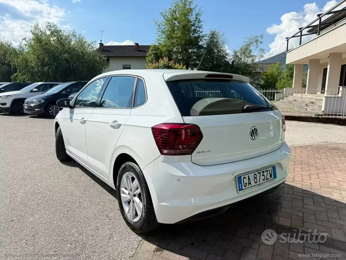 Usata VW Polo Comfortline 95 CV (69 kW) 2020 Bianco Utilitaria