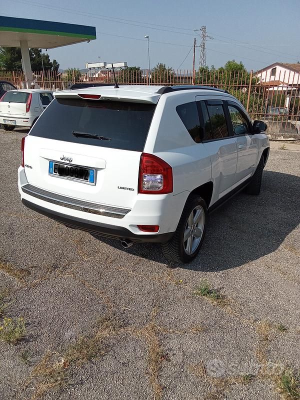 Usata Jeep Compass 163 CV (119 kW) 2012 Bianco SUV