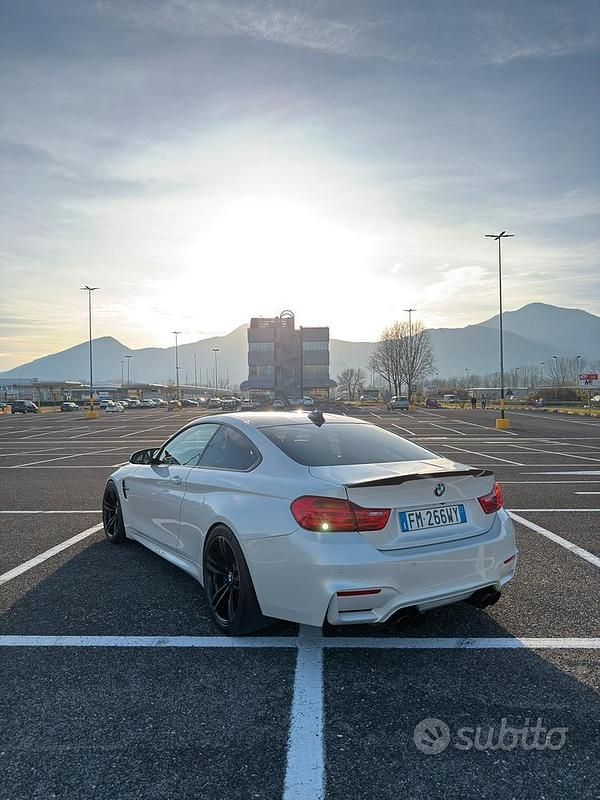 Usata BMW M4 M Performance 431 CV (317 kW) 2015 Bianco Coupé