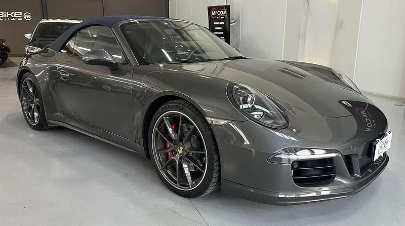 Usata Porsche 911 Carrera 4S Cabriolet 400 CV (294 kW) 2015 Grigio Cabrio