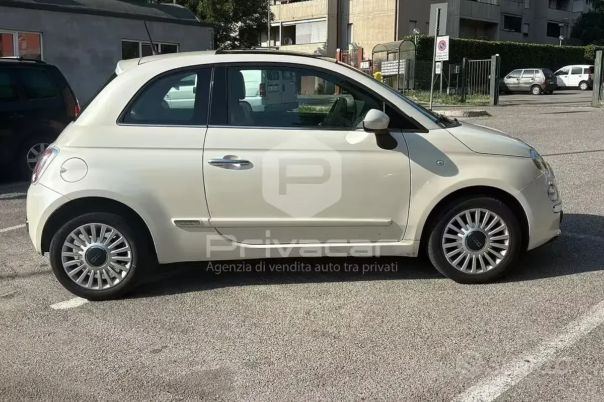 Usata Fiat 500 Lounge 69 CV (50 kW) 2013 Bianco Utilitaria
