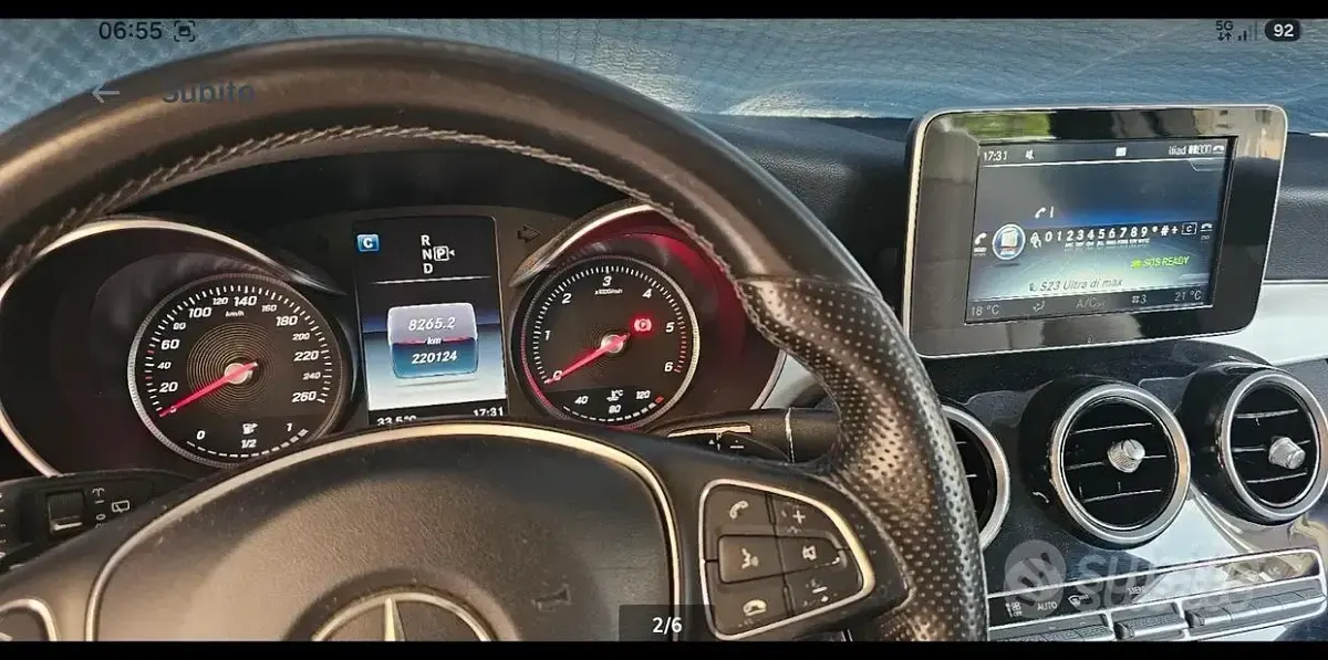 Usata Mercedes C220 170 CV (125 kW) 2015 Station wagon