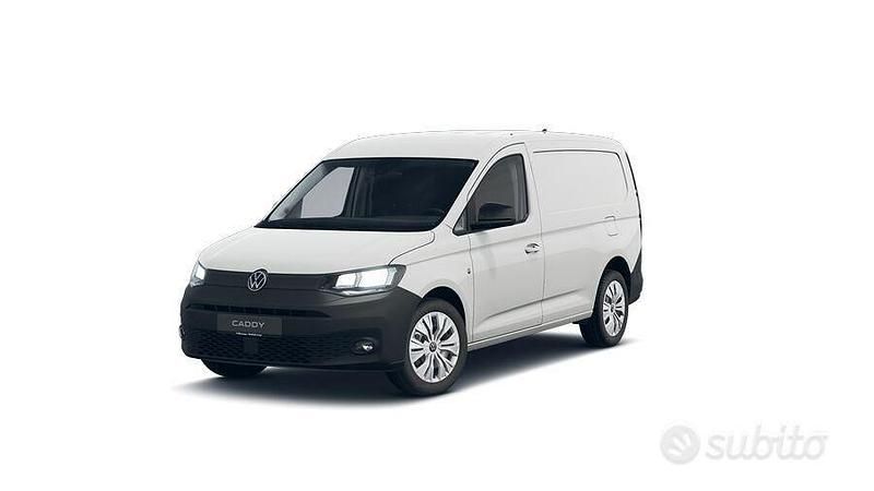 Bianco Nuova 2025 VW Caddy Maxi Business Monovolume | 26.567 € (Super prezzo) - Immagine 1/4