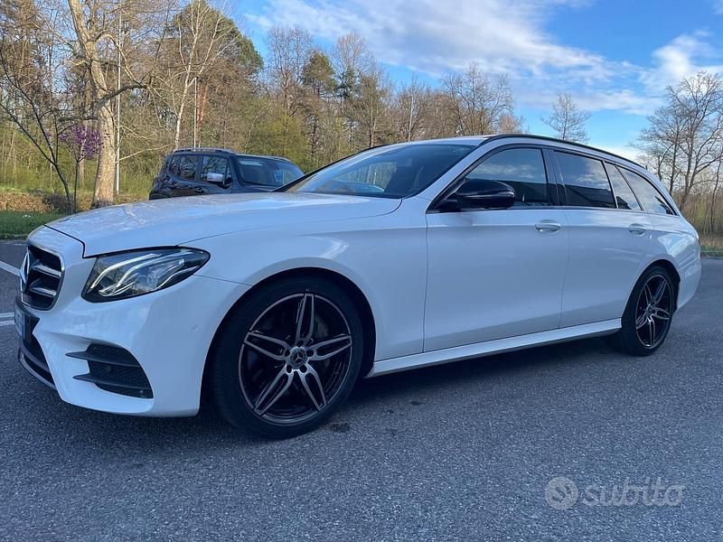 Usata Mercedes E400 340 CV (250 kW) 2020 Bianco Station wagon