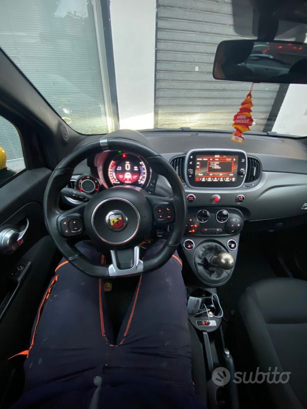 Usata Abarth 500 2017 Nero Utilitaria