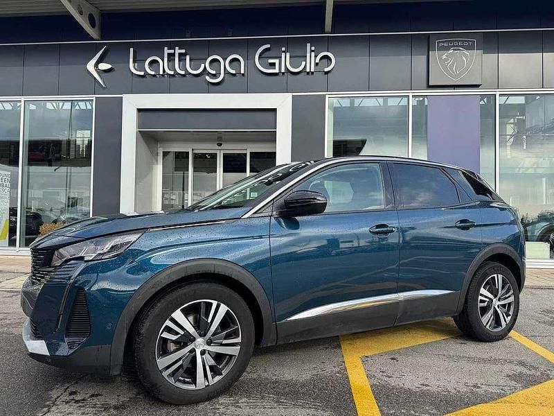 Blu/azzurro Usata 2022 Peugeot 3008 Allure SUV | 19.900 € (Buon prezzo) - Immagine 1/4