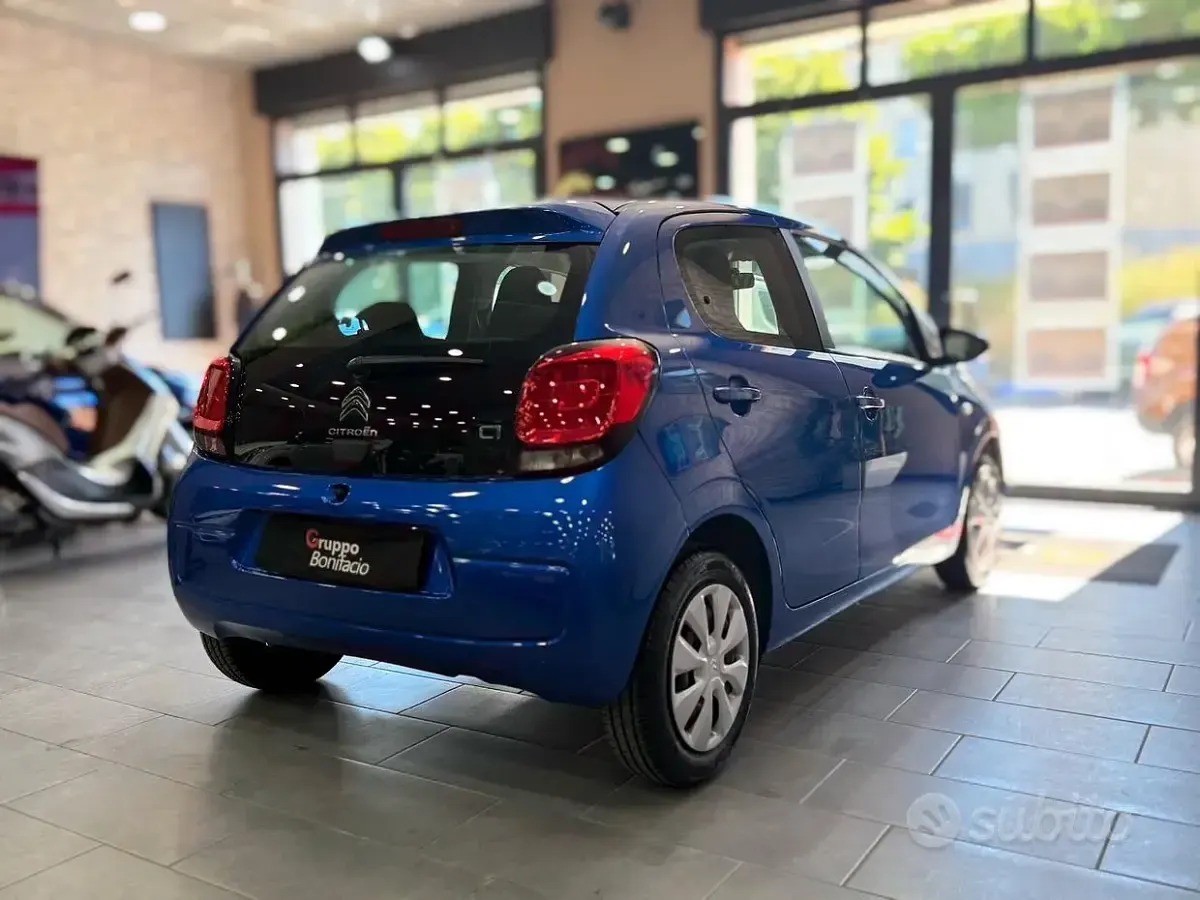Usata Citroën C1 Feel 72 CV (52 kW) 2019 Bluazzurro Utilitaria