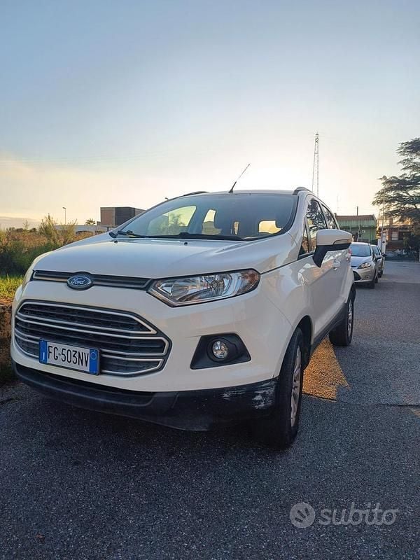 Bianco Usata 2017 Ford Ecosport Sport SUV | 10.000 € (Ottimo prezzo) - Immagine 1/4
