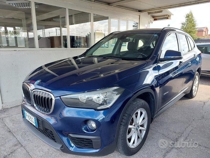 Usata BMW X1 Sport Line 150 CV (110 kW) 2018 Blu SUV