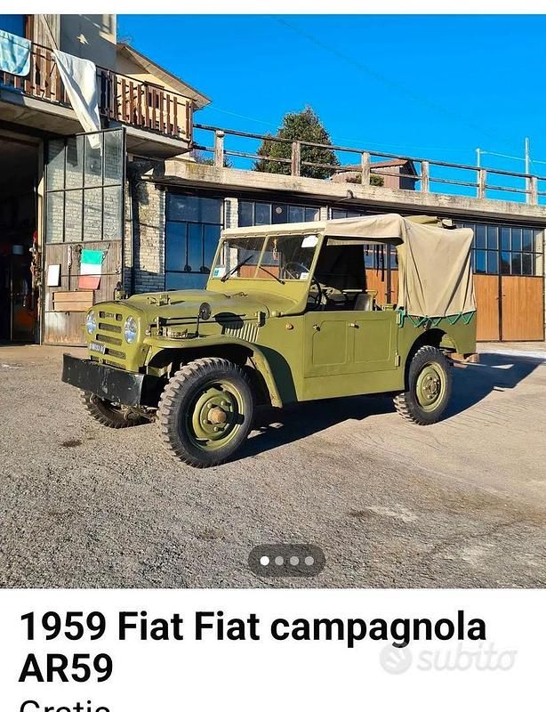 Usata 1950 Fiat Campagnola | 6000 € - Immagine 1/2
