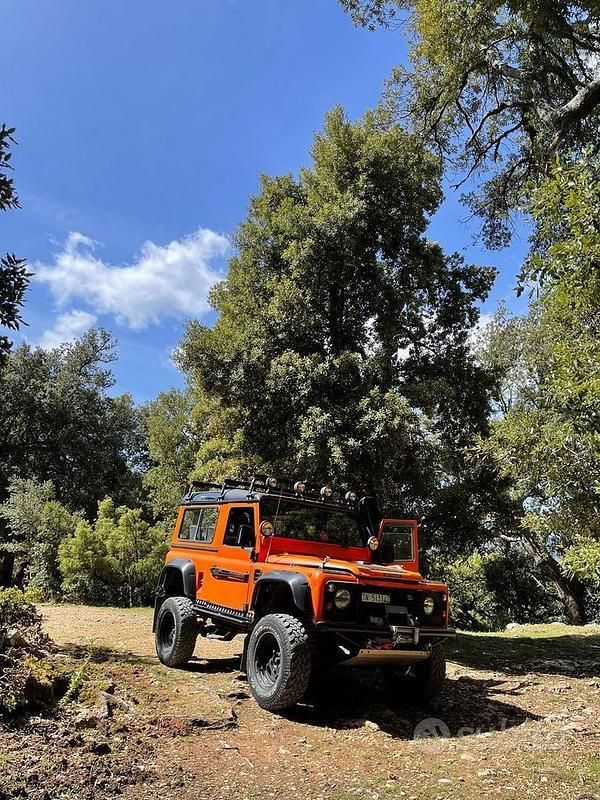Giallo Usata 1991 Land Rover Defender SUV | 16.000 € - Immagine 1/4
