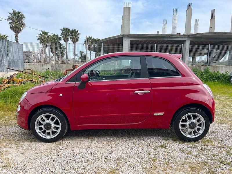 Usata Fiat 500 Sport 75 CV (55 kW) 2009 Rosso Cabrio
