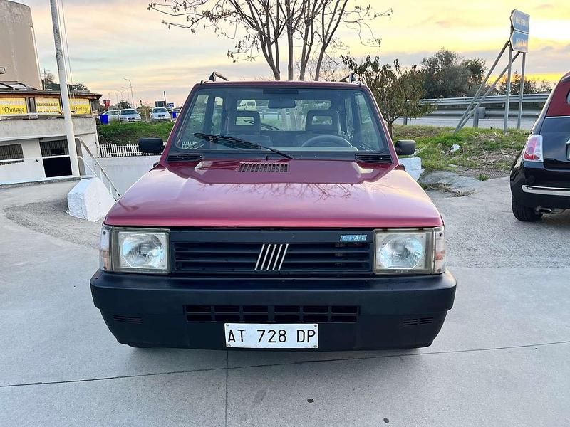 Usata Fiat Panda 34 CV (25 kW) 1998 Rosso Cabrio