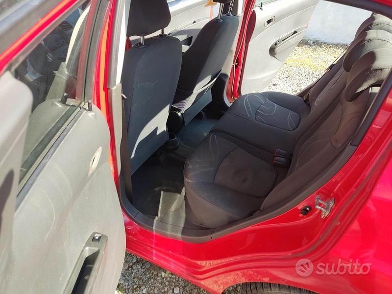 Usata Chevrolet Spark 2010 Rosso Utilitaria