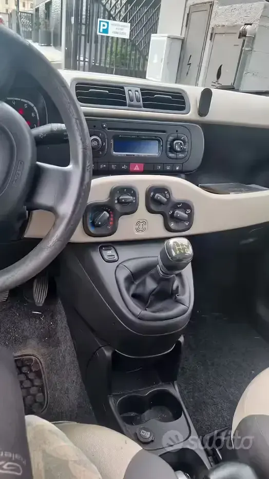 Usata Fiat Panda 85 CV (62 kW) 2013 Nero Utilitaria