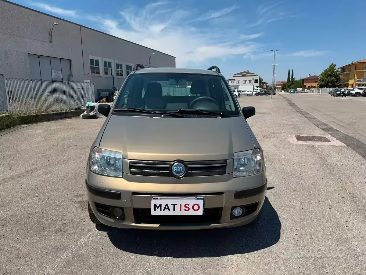 Usata Fiat Panda Dynamic 60 CV (44 kW) 2007 Marrone Utilitaria