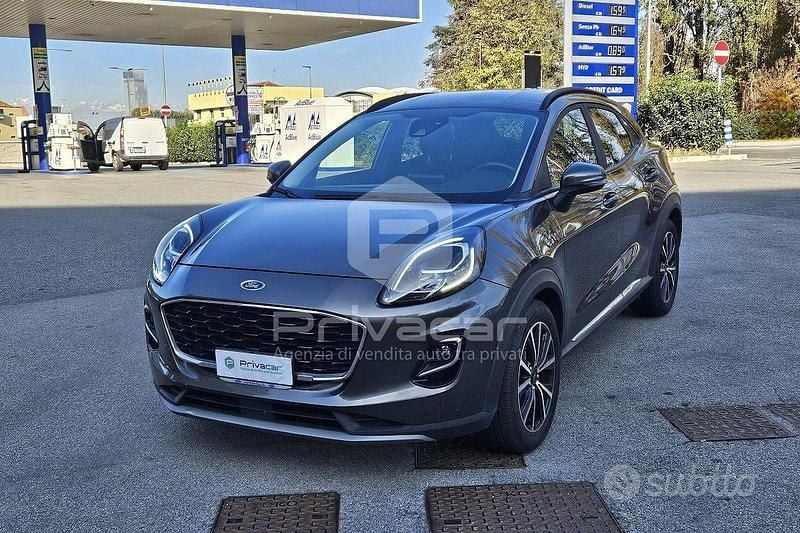 Usata Ford Puma Titanium 125 CV (91 kW) 2020 Grigio Station wagon