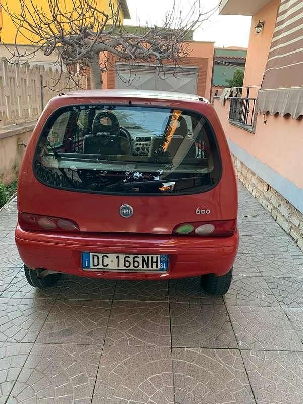 Usata Fiat Seicento Anniversary 54 CV (39 kW) 2006 Rosso Utilitaria