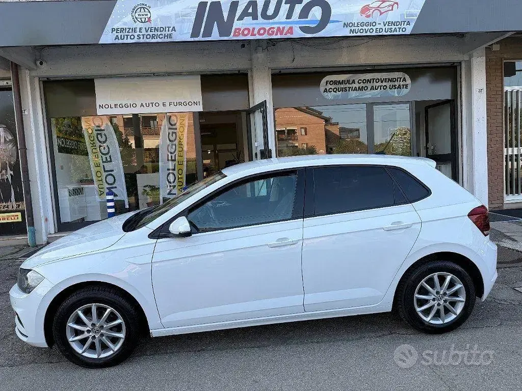 Usata VW Polo Highline 80 CV (58 kW) 2019 Bianco Utilitaria