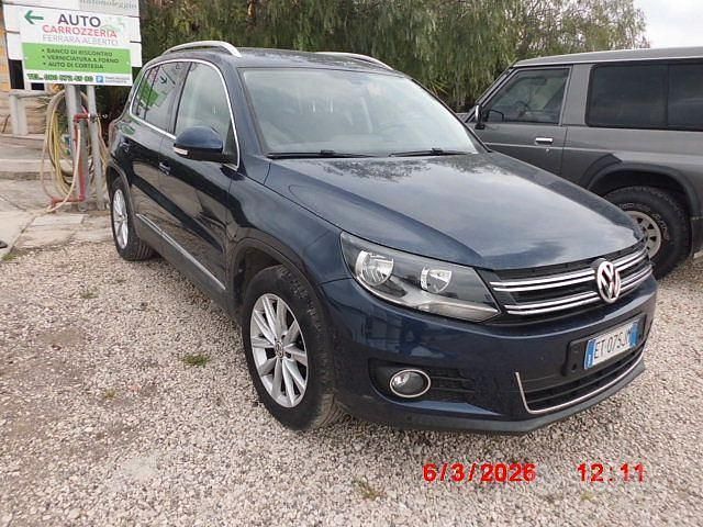 Usata VW Tiguan Trendline 110 CV (80 kW) 2013 Blu/azzurro SUV