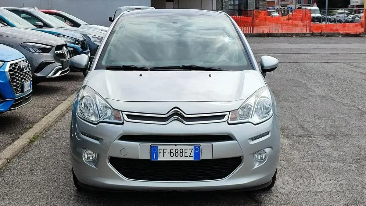 Usata Citroën C3 Exclusive 75 CV (55 kW) 2016 Grigio Berlina