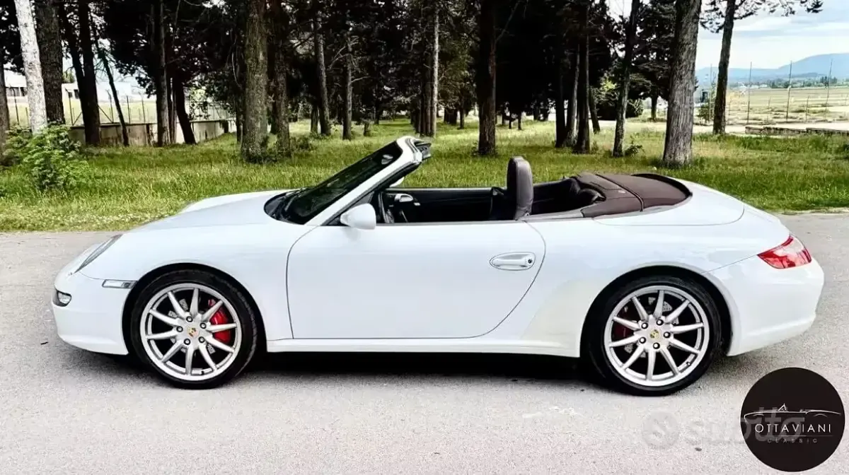 Usata Porsche 997 355 CV (261 kW) 2008 Bianco Coupé