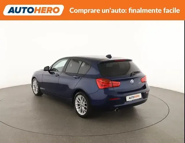 Usata BMW 118 Advantage 150 CV (110 kW) 2016 Blu Utilitaria
