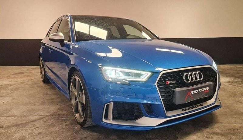 Usata Audi RS3 Ambiente 400 CV (294 kW) 2018 Azzurro Berlina