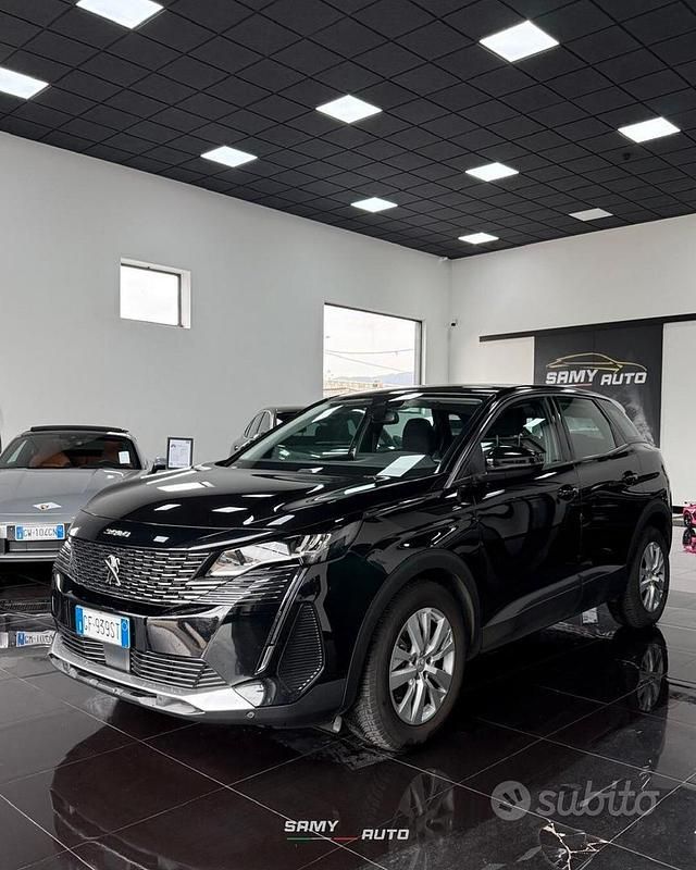 Usata Peugeot 3008 Active 131 CV (96 kW) 2022 Nero SUV