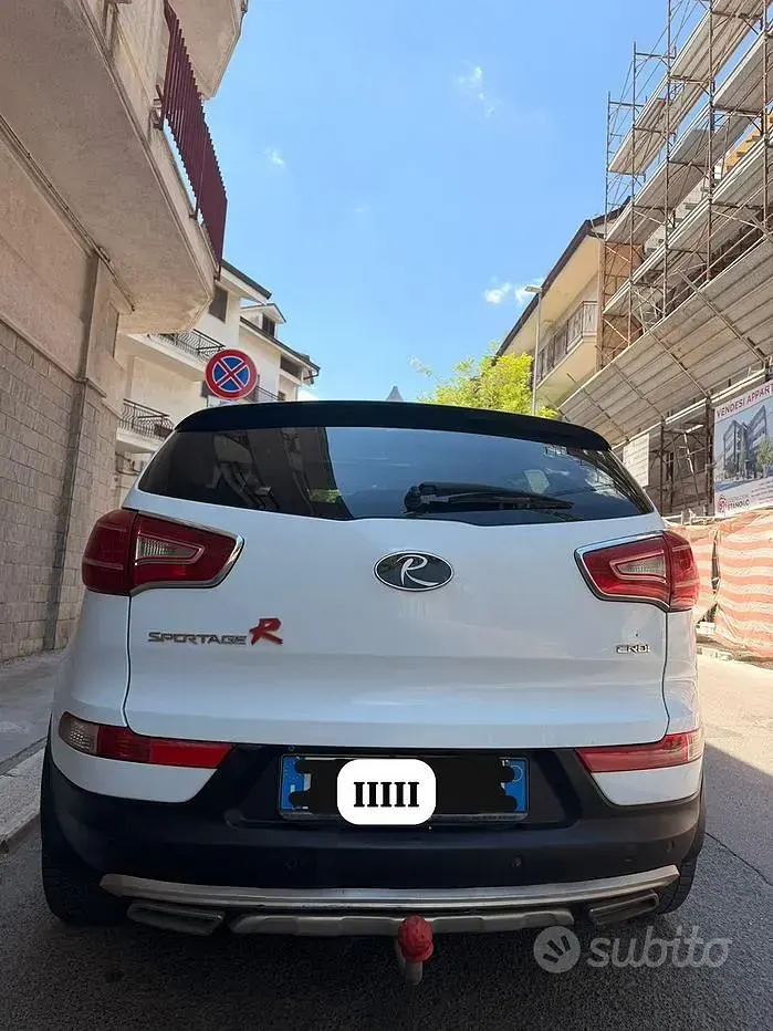 Usata Kia Sportage Sport 136 CV (100 kW) 2013 Bianco SUV