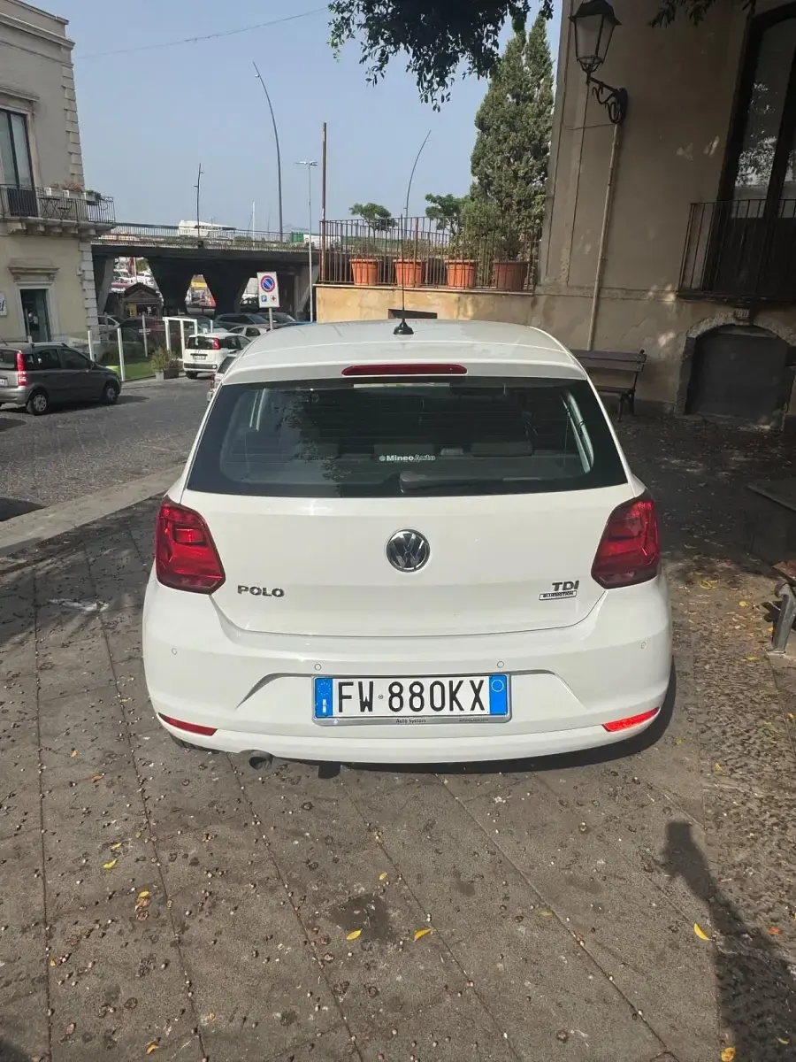 Usata VW Polo Highline 90 CV (66 kW) 2017 Bianco Berlina